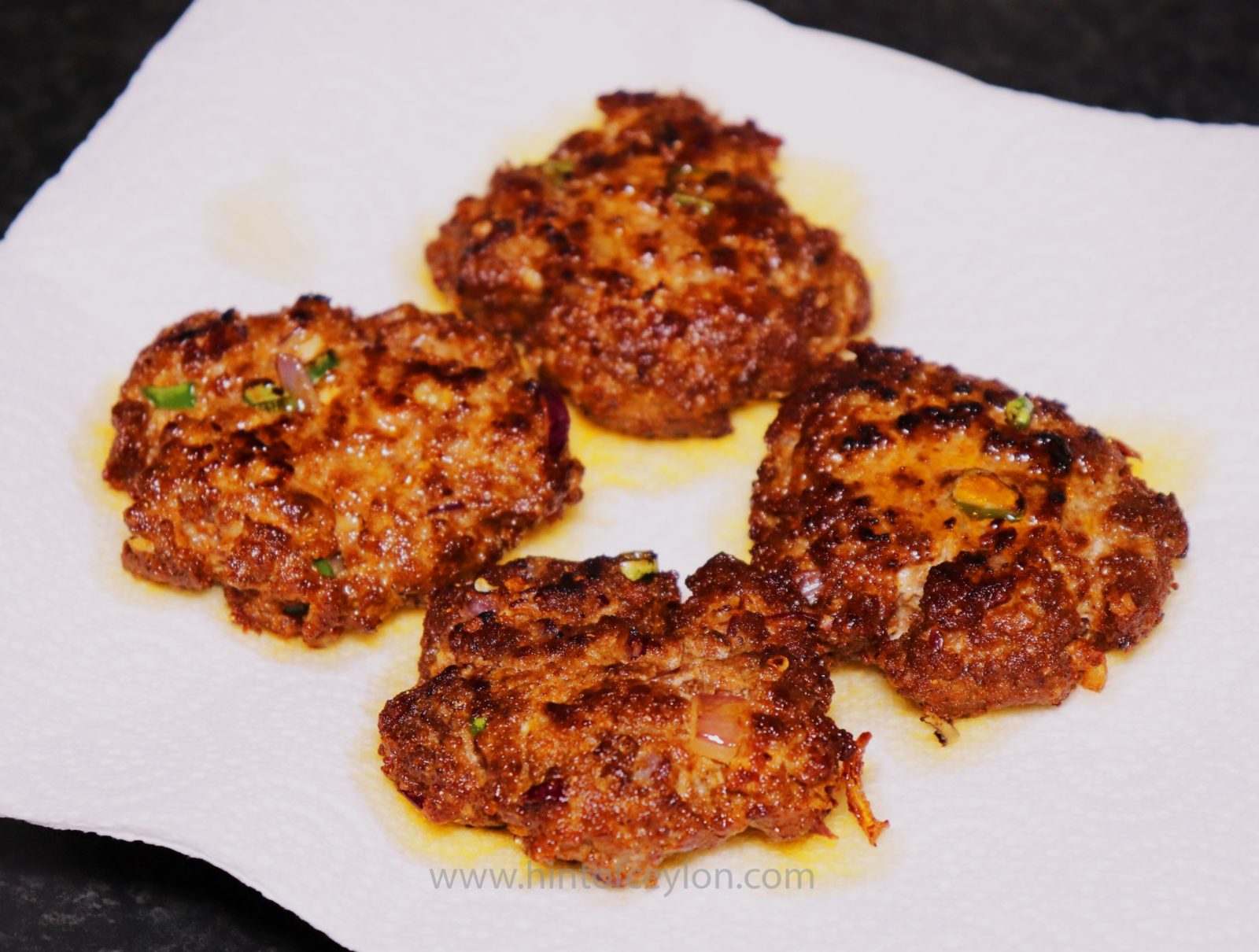 Lamb Kebab Burgers Hint of Ceylon