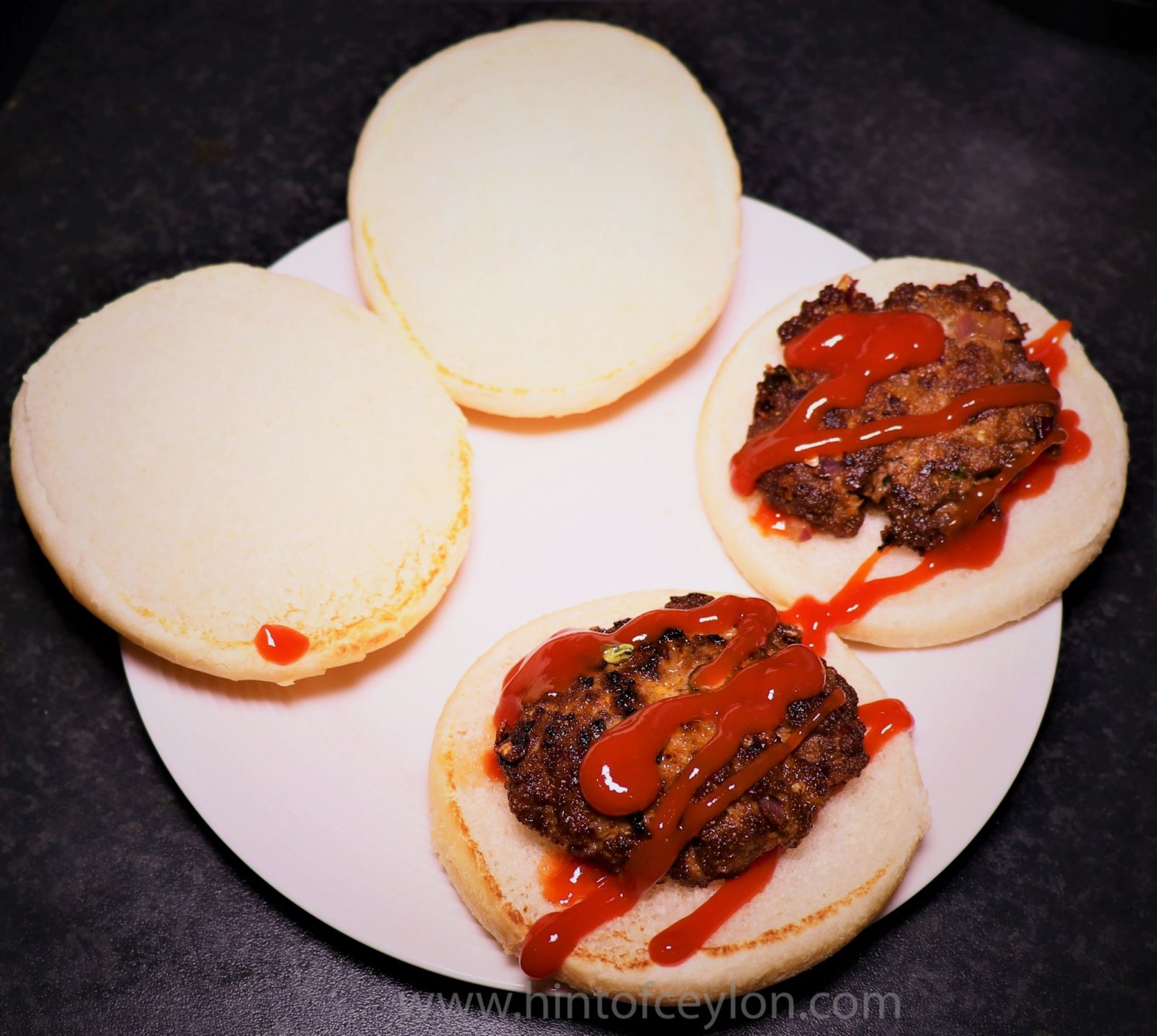 Lamb Kebab Burgers Hint of Ceylon